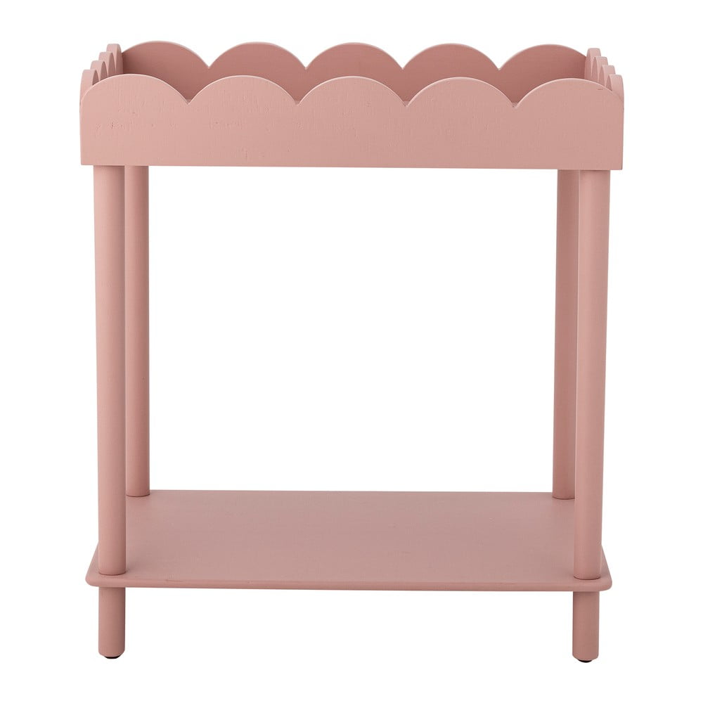 Rózsaszín borovi fenyő konzolasztal 40x60 cm Isola – Bloomingville