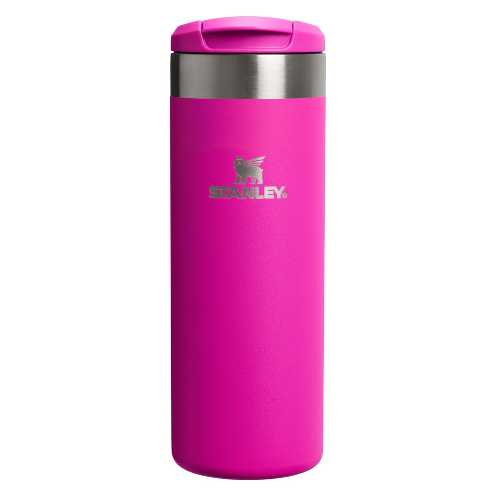 Rózsaszín rozsdamentes acél termobögre 470 ml AeroLight™ Transit Mug Violet Blossom – Stanley