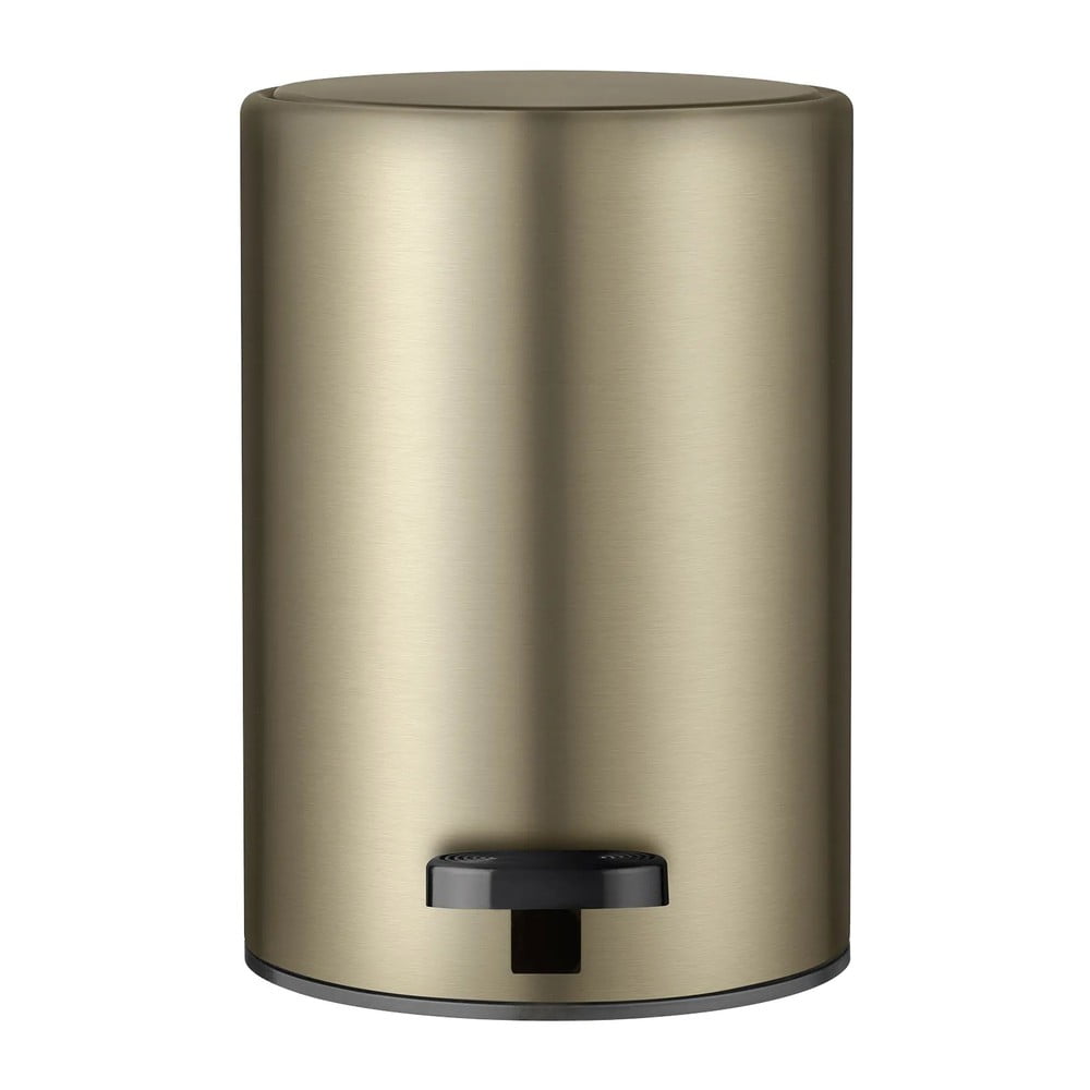 Sárgaréz színű acél pedálos szemetes 3 l Modo – Blomus