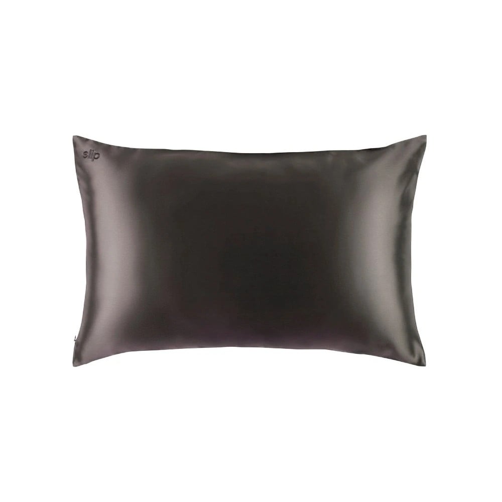 Selyem párnahuzat 51x76 cm Charcoal – slip
