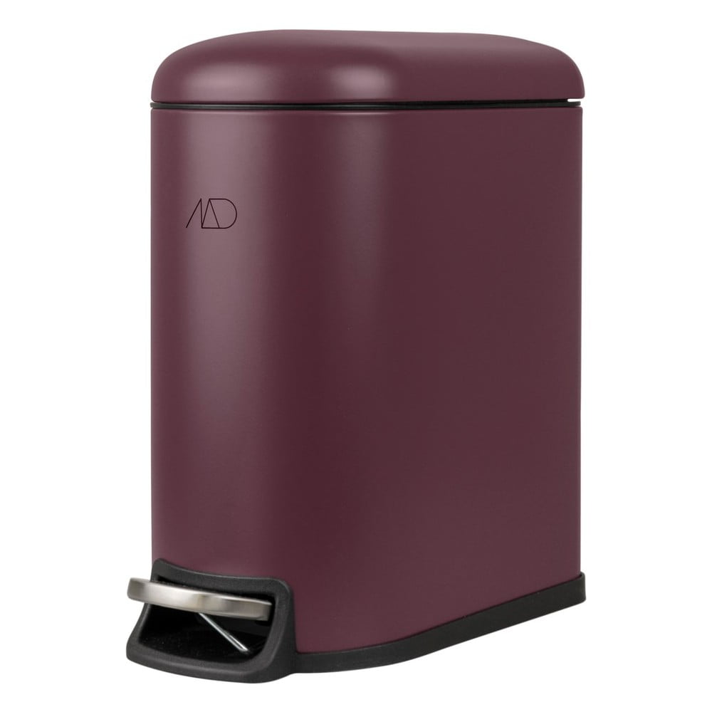 Sötétlila fém pedálos szemetes 5 l Mini Walther – Mette Ditmer Denmark