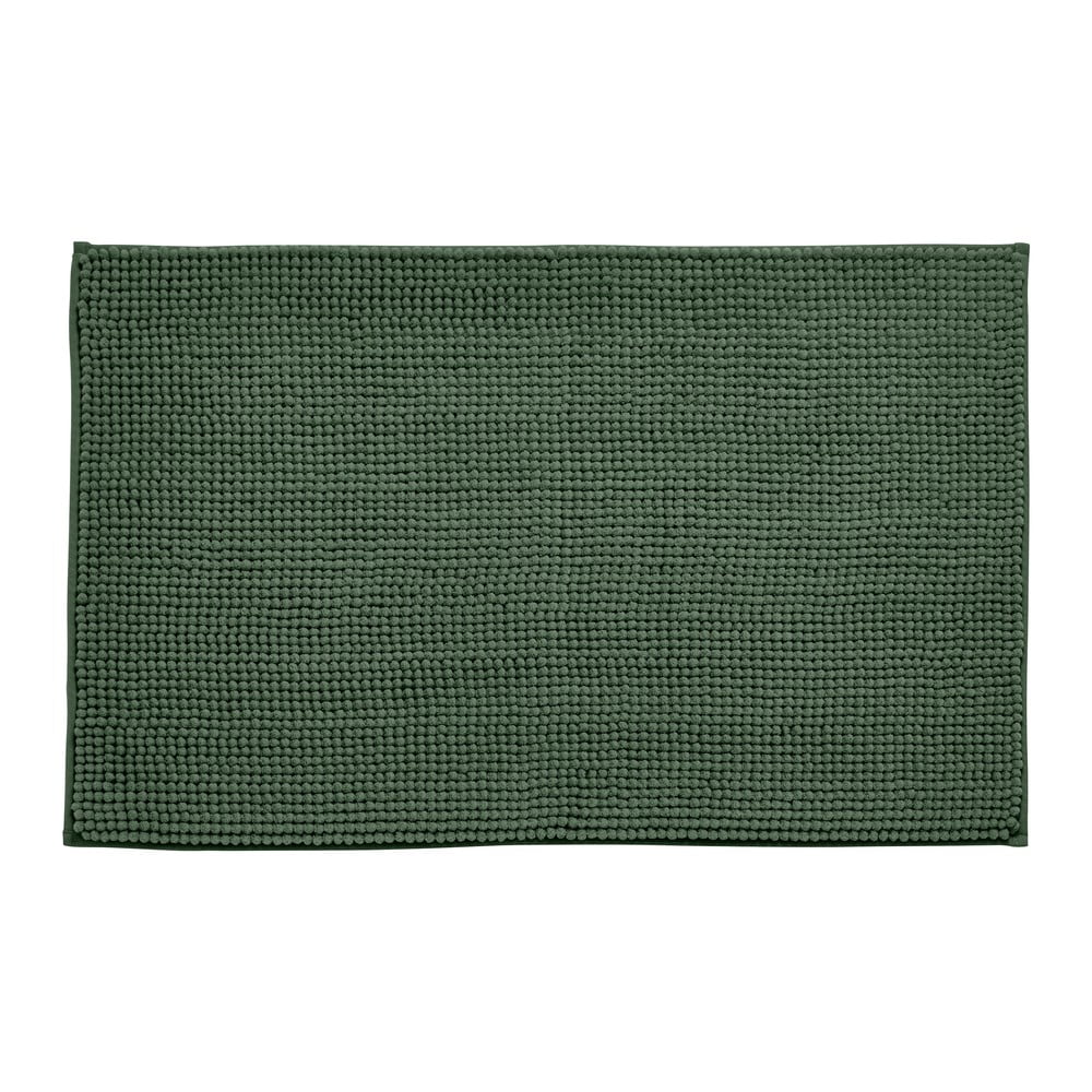 Sötétzöld fürdőszobai kilépő 50x80 cm Bobble – Catherine Lansfield