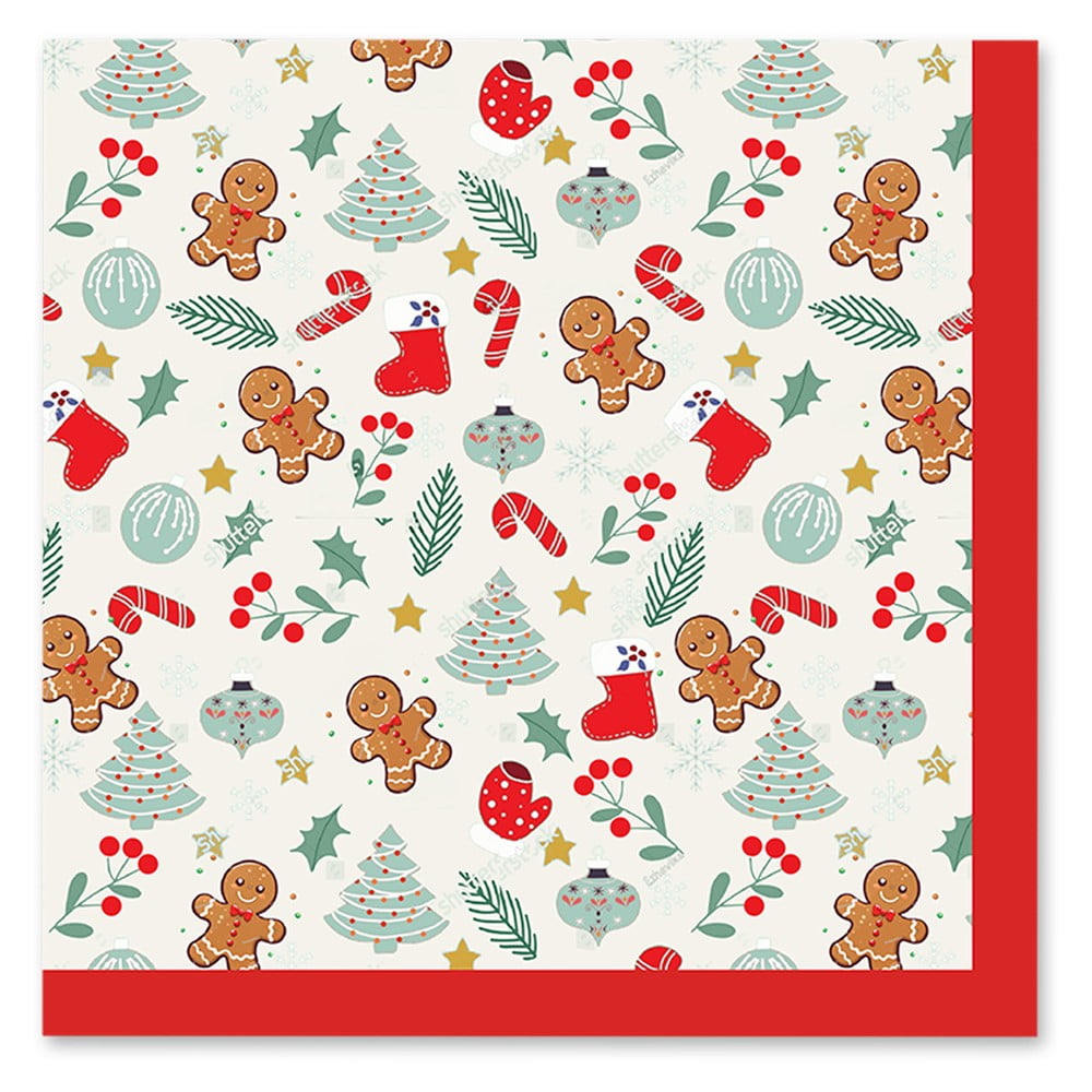 Szalvéta szett 20 db-os 33x33 cm Cookie – Homéa