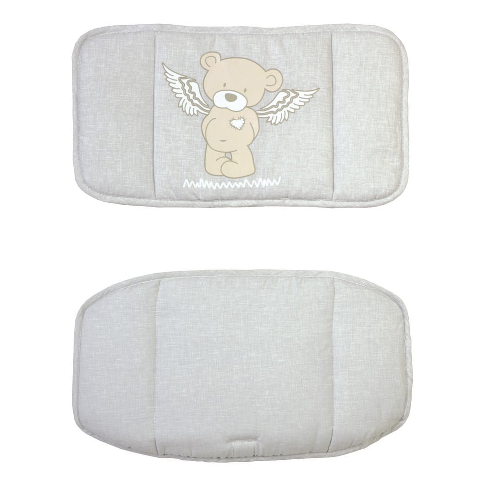 Szürke etetőszék huzat Heartbreakerbär – Roba