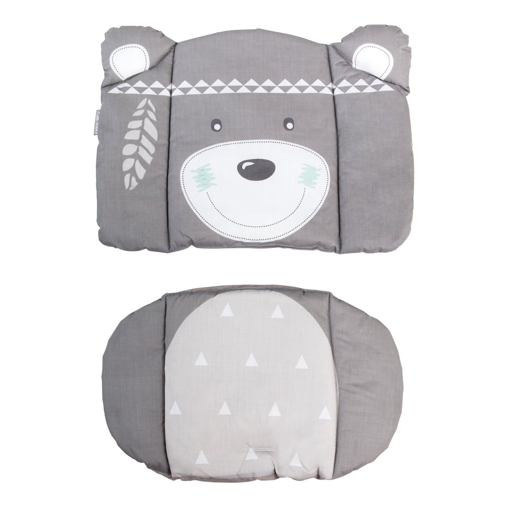 Szürke etetőszék huzat Indibär – Roba