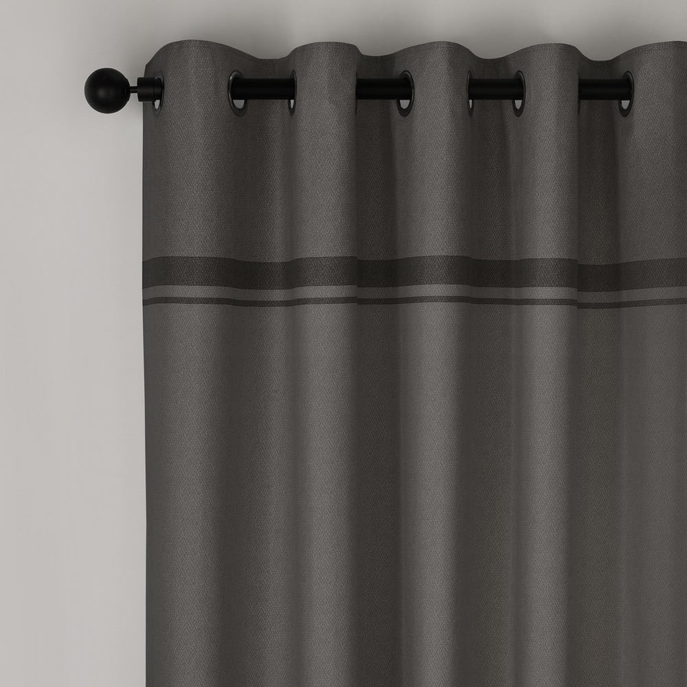 Szürke függöny szett 2 db-os 168x137 cm Melville – Catherine Lansfield