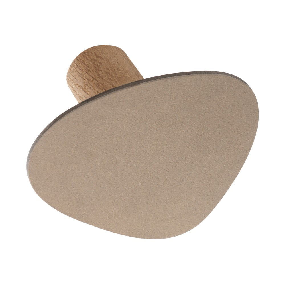 Szürkésbézs fali acél akasztó Dot L Nupo – LIND DNA