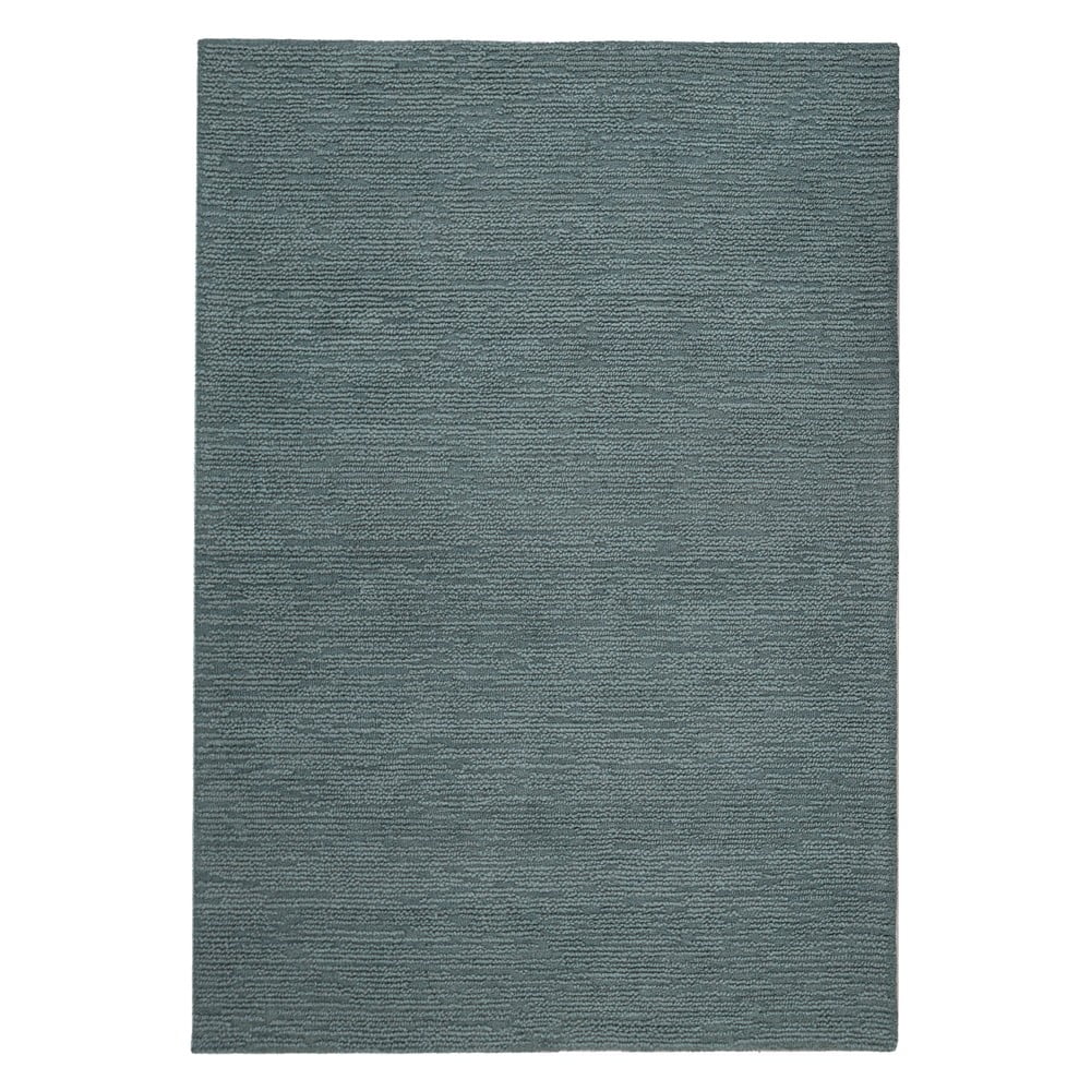 Szürkéskék kézi szövésű gyapjú szőnyeg 120x170 cm Harris Boucle – Flair Rugs