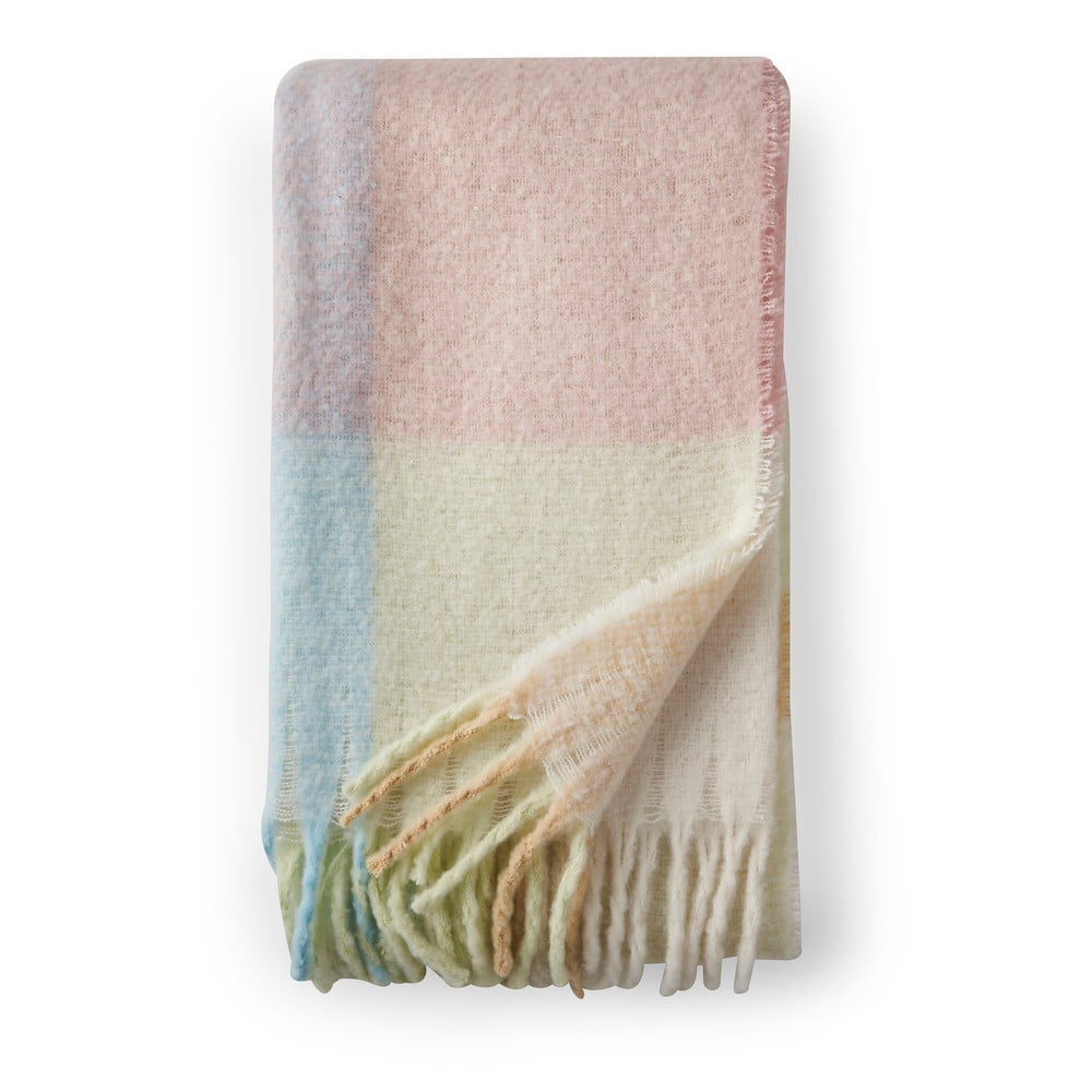 Takaró 130x170 cm Faux Mohair Check – Catherine Lansfield