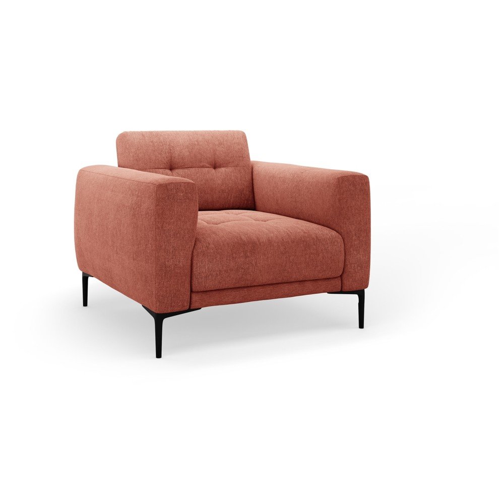 Téglavörös fotel Bemy – Micadoni