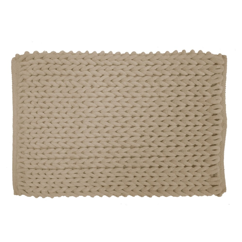 Világosbarna fürdőszobai kilépő 50x80 cm Ariel – douceur d'intérieur