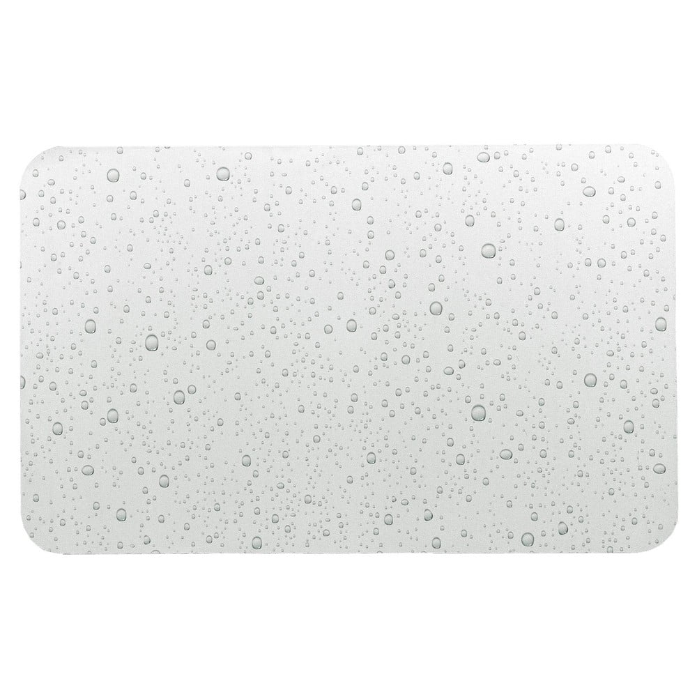 Világosszürke fürdőszobai kilépő 50x120 cm Splash – douceur d'intérieur