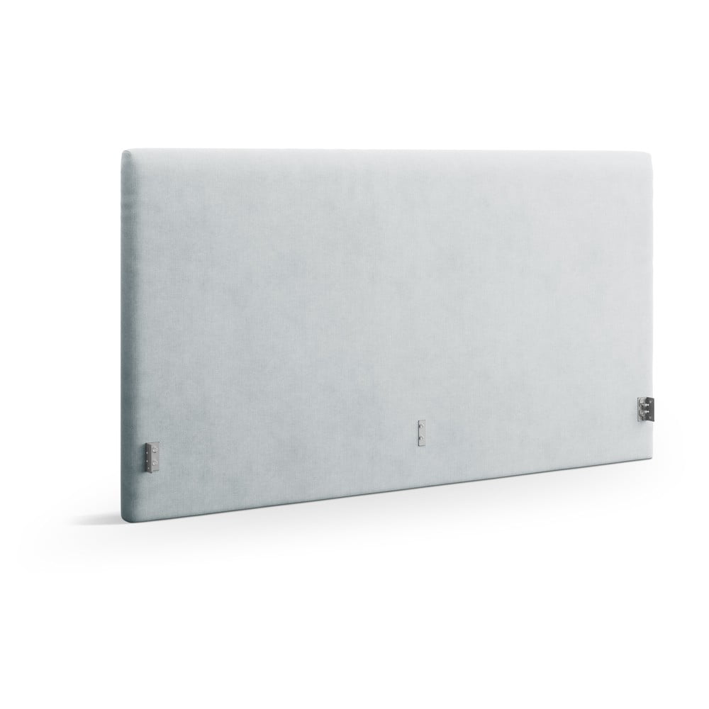 Világosszürke kárpitozott ágytámla 190