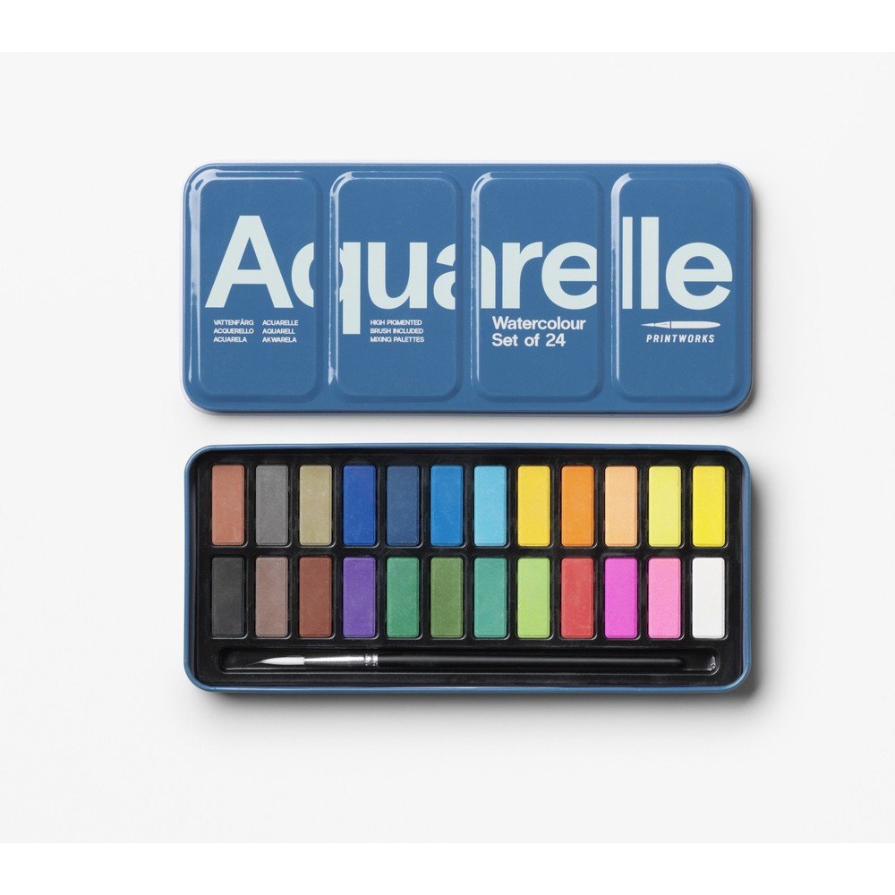 Vízfesték készlet  Aquarelle – Printworks
