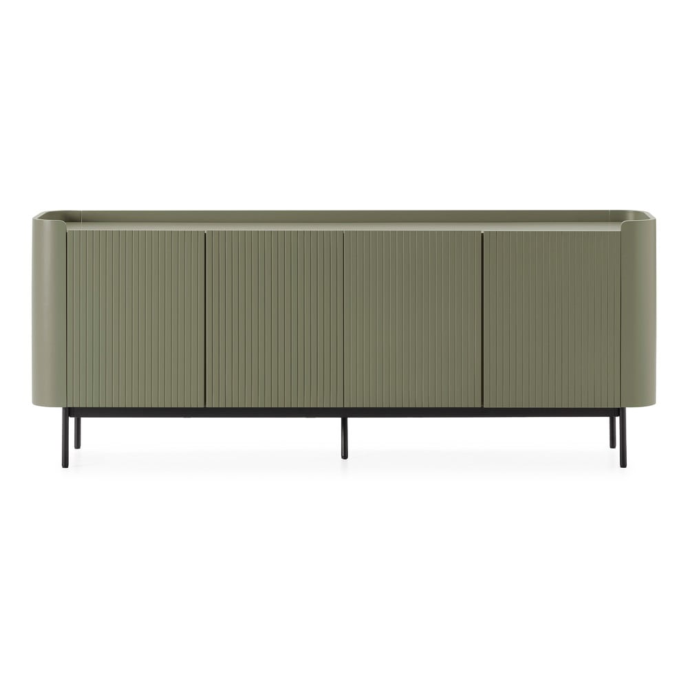 Zöld komód 200x80x40 cm Willa – MOME