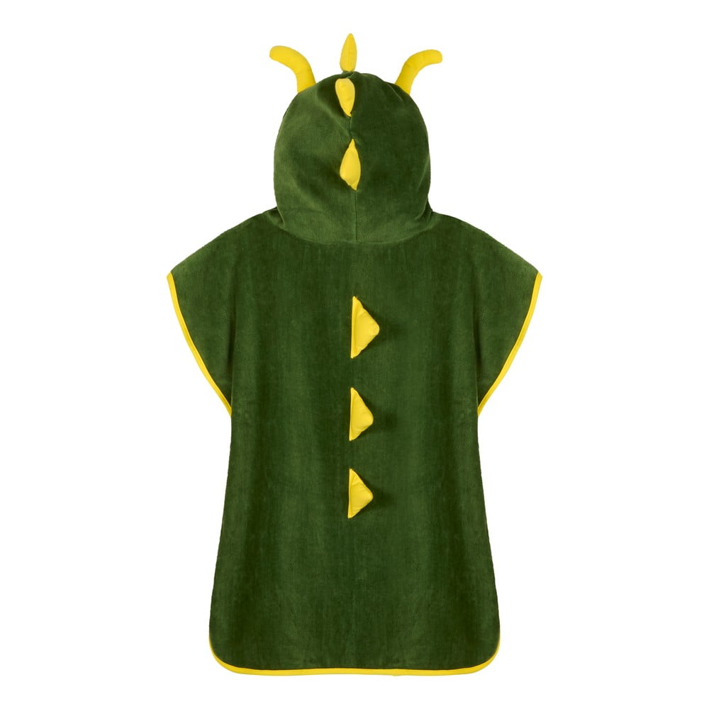 Zöld pamut gyerek fürdőponcsó Joep – Good Morning