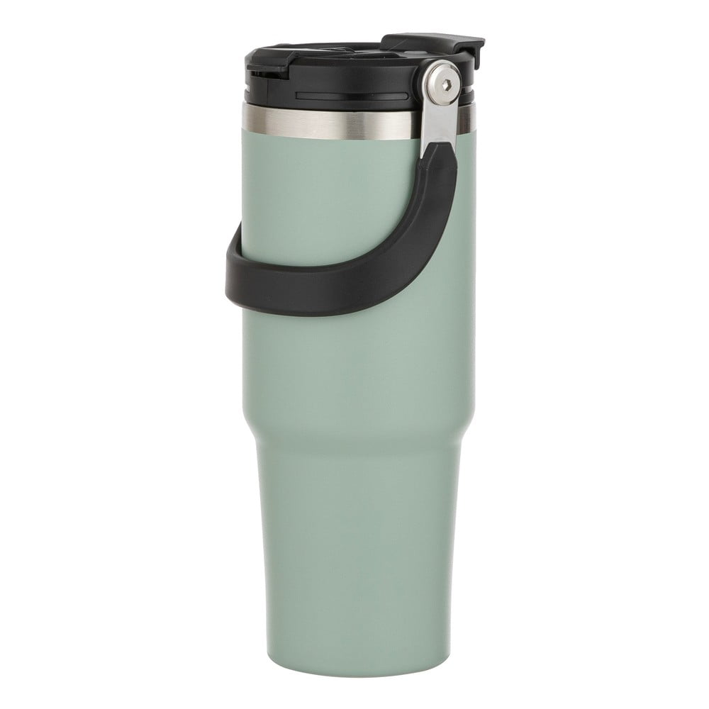 Zsályaszínű rozsdamentes acél utazó ivópalack 1 l Eco – Ladelle