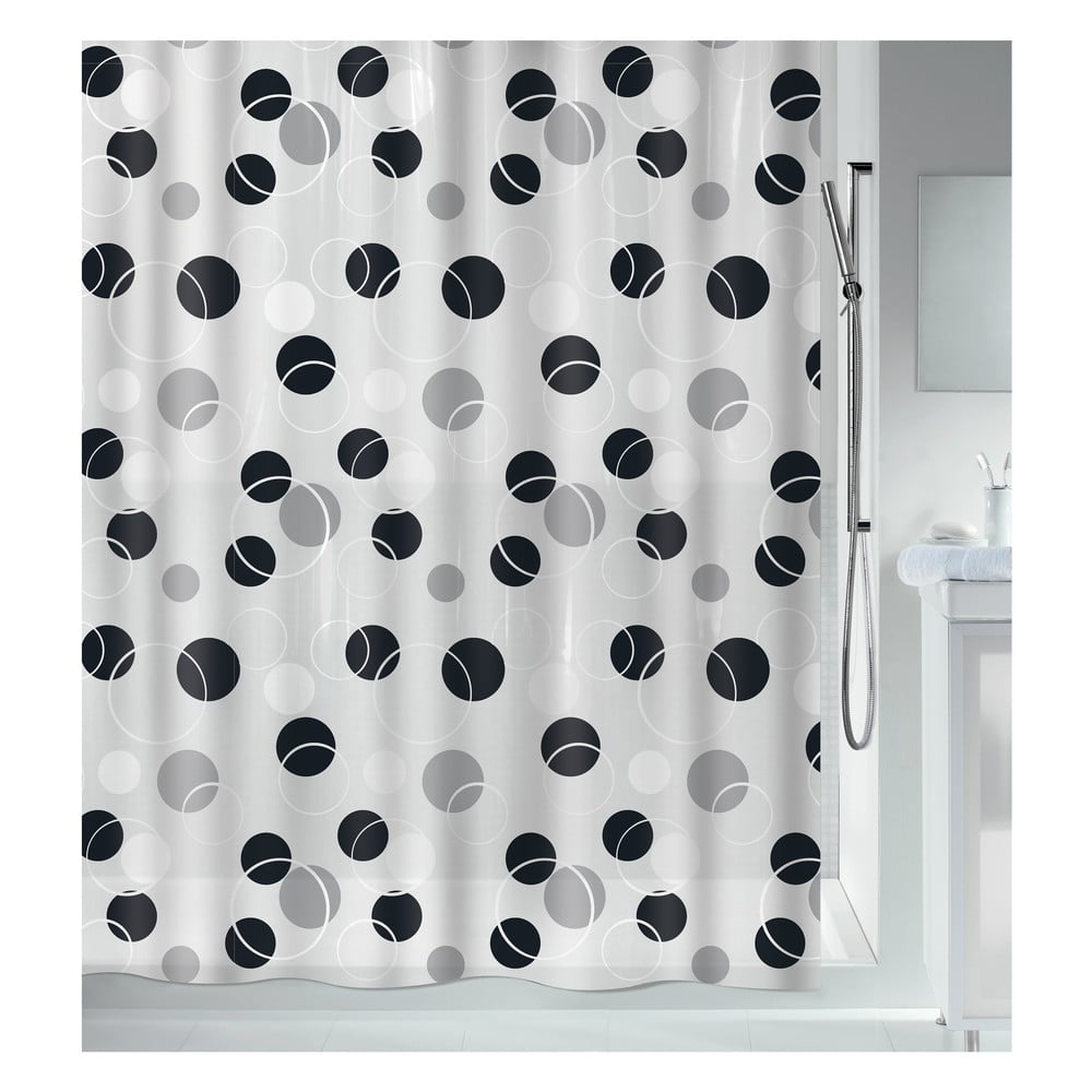 Zuhanyfüggöny 180x200 cm Bubble – Spirella