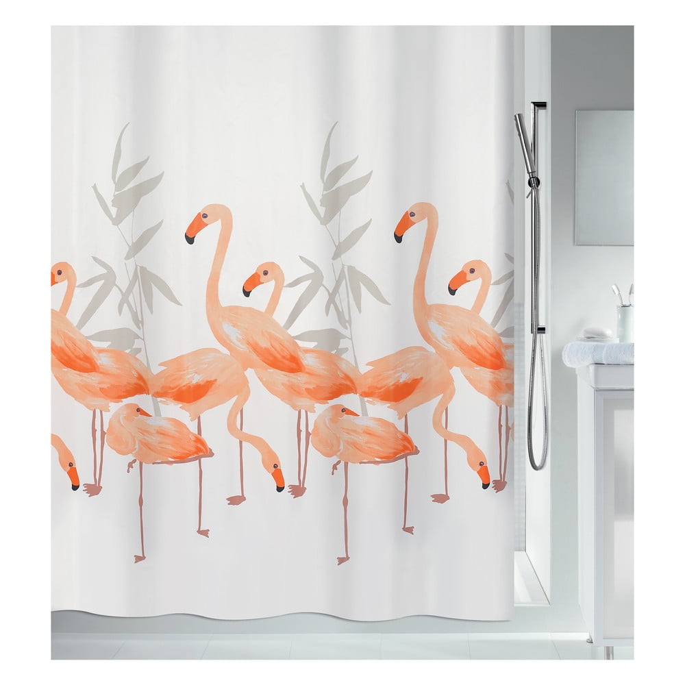 Zuhanyfüggöny 180x200 cm Flamingo – Spirella