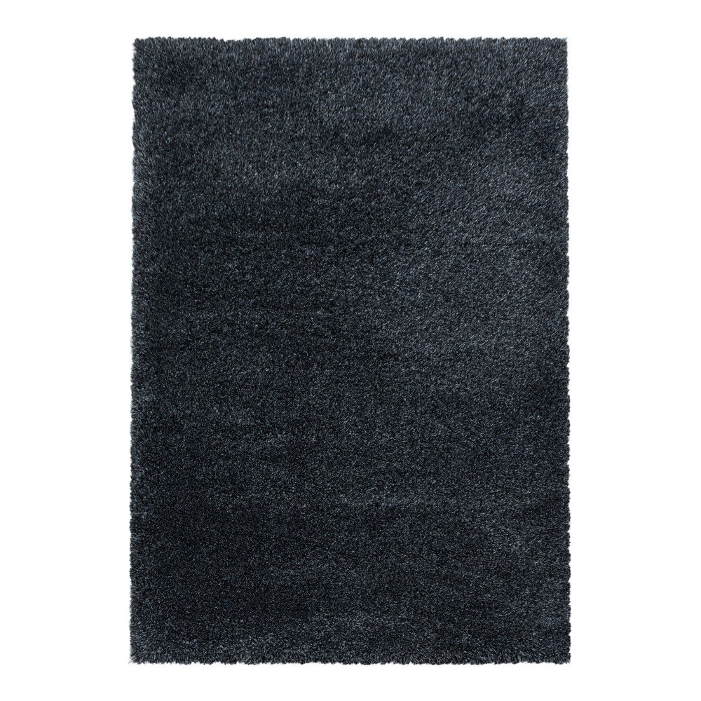 Antracitszürke szőnyeg 80x150 cm Fluffy – Ayyildiz Carpets