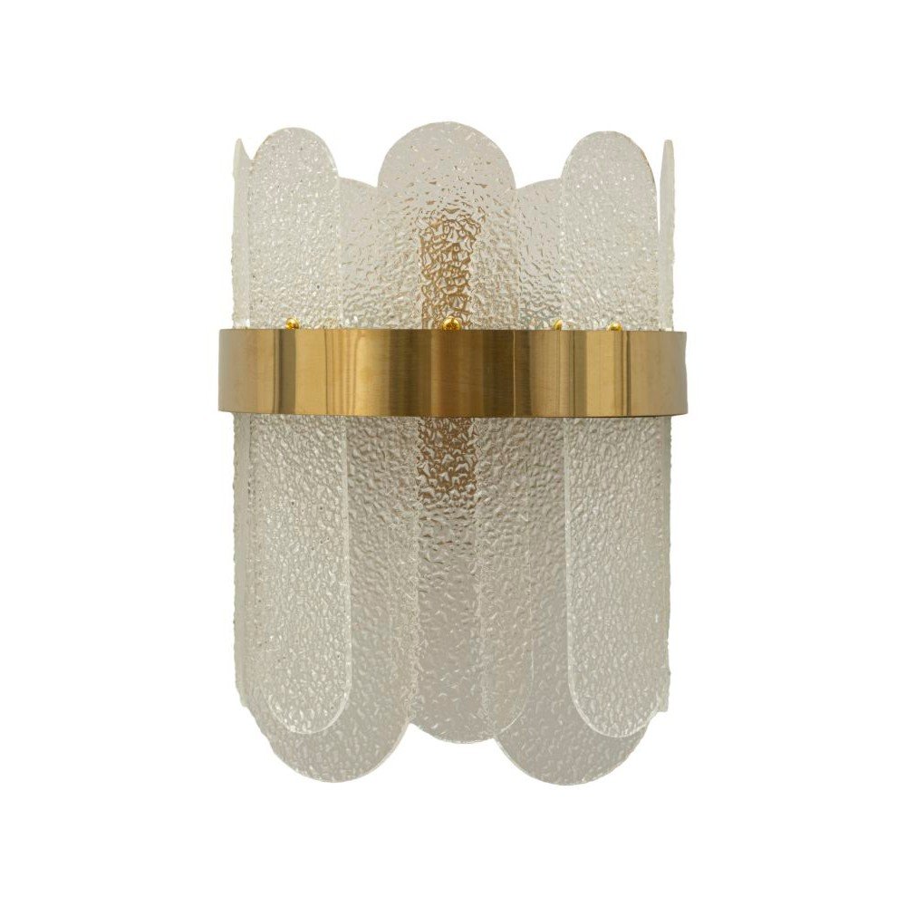 Aranyszínű üveg fali lámpa Gris – Mauro Ferretti