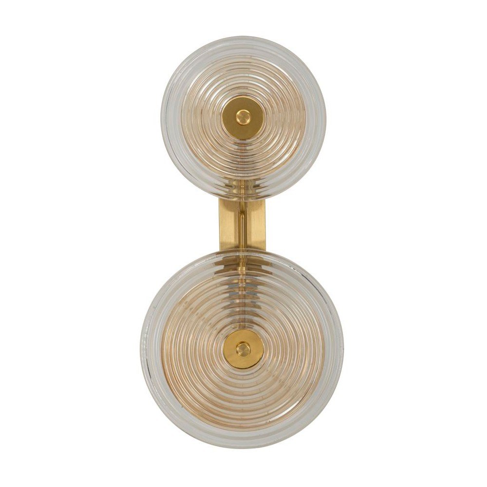 Aranyszínű üveg fali lámpa Venice – Mauro Ferretti