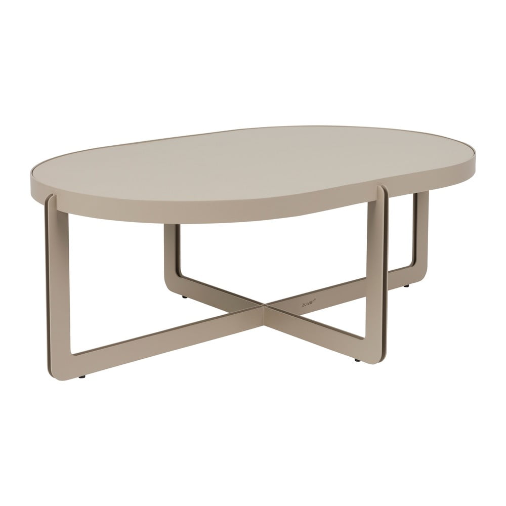 Bézs dohányzóasztal 68x102 cm Centre – Zuiver