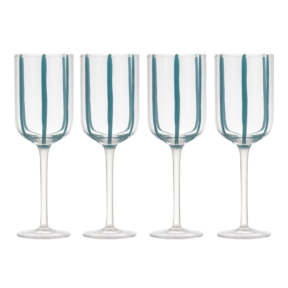 Borospohár szett 4 db-os 350 ml Stripe – Ladelle