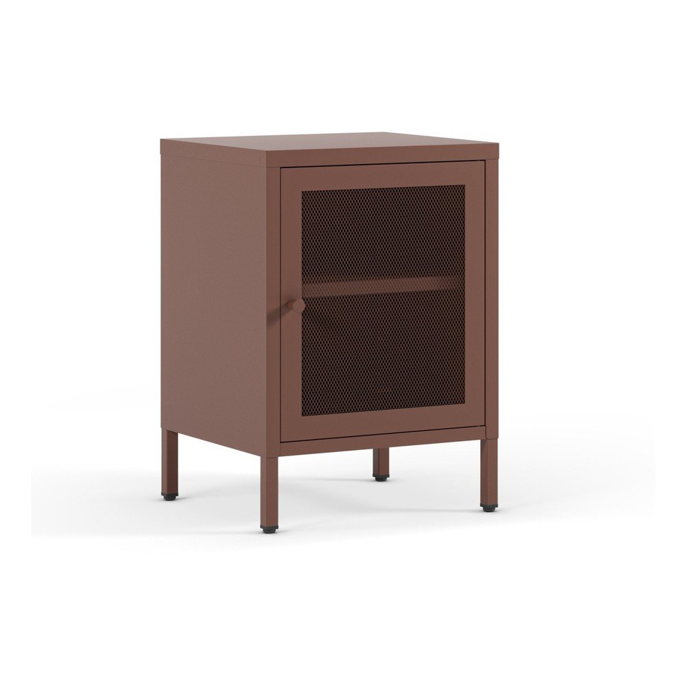 Borvörös éjjeliszekrény Fayna – Marckeric