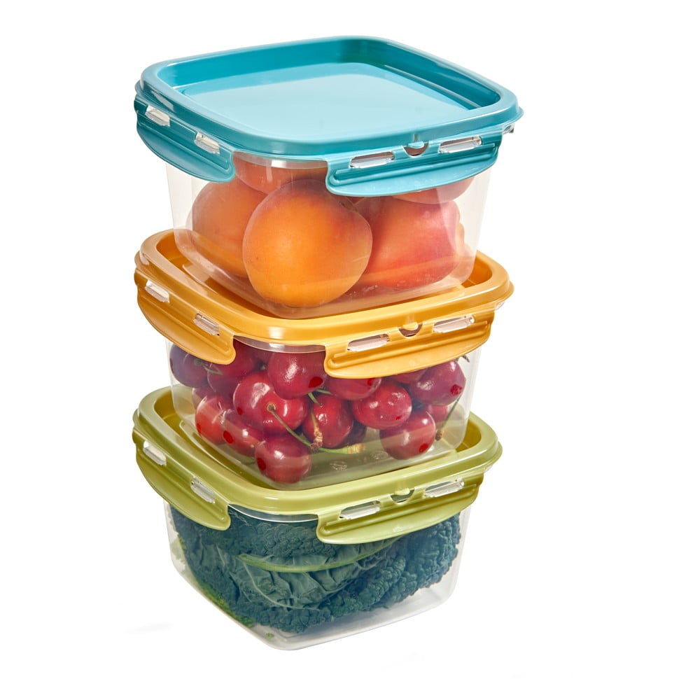 Élelmiszertartó doboz szett 3 db-os Snipslock – Snips