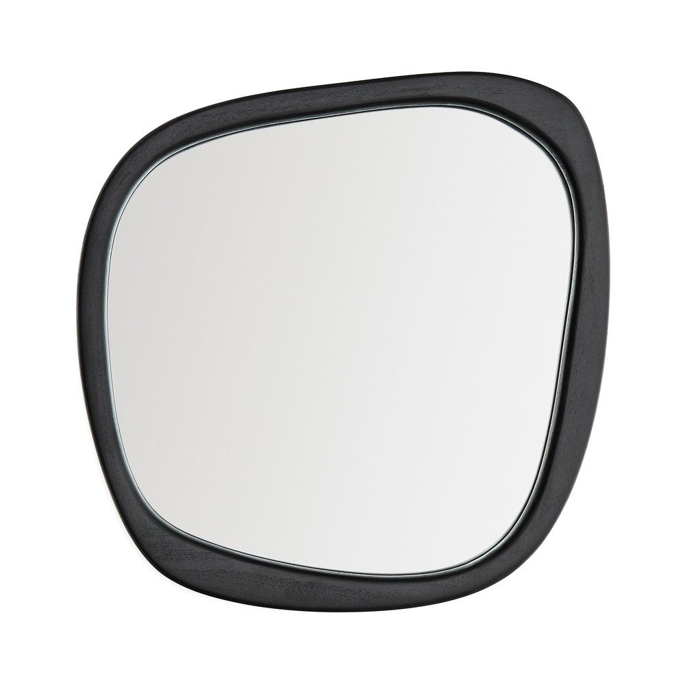 Fali tükör tömörfa kerettel 45