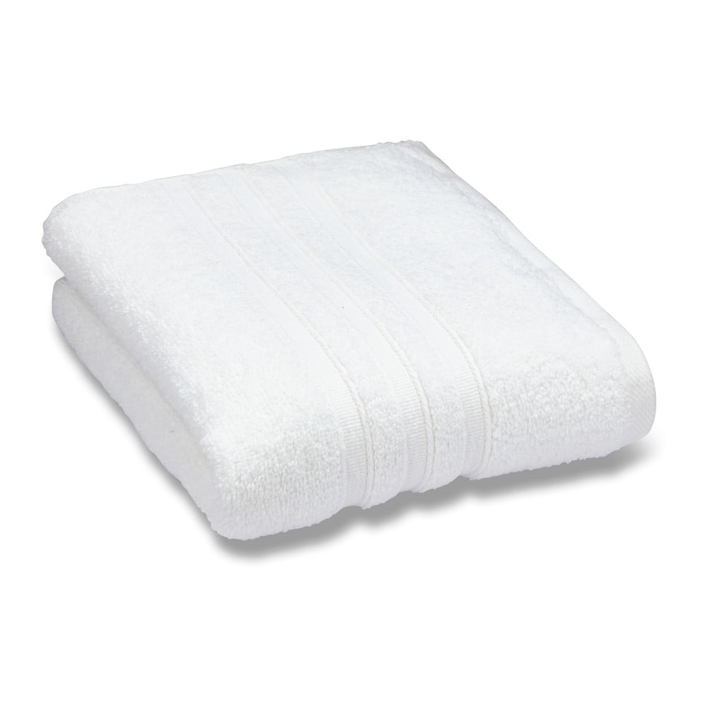 Fehér frottír pamut fürdőlepedő 70x120 cm Zero Twist – Catherine Lansfield