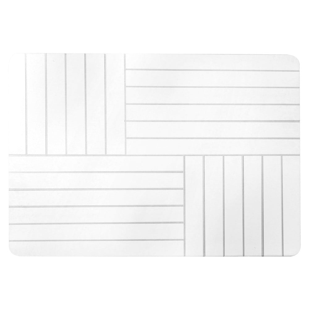 Fehér fürdőszobai kilépő 50x70 cm Malta – douceur d'intérieur