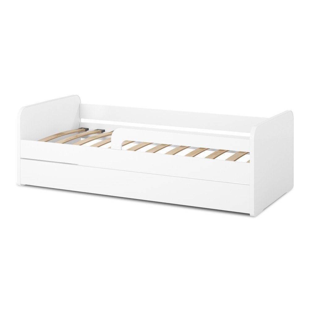 Fehér gyerekágy ágyráccsal 80x160 cm Duuli – ELTAP