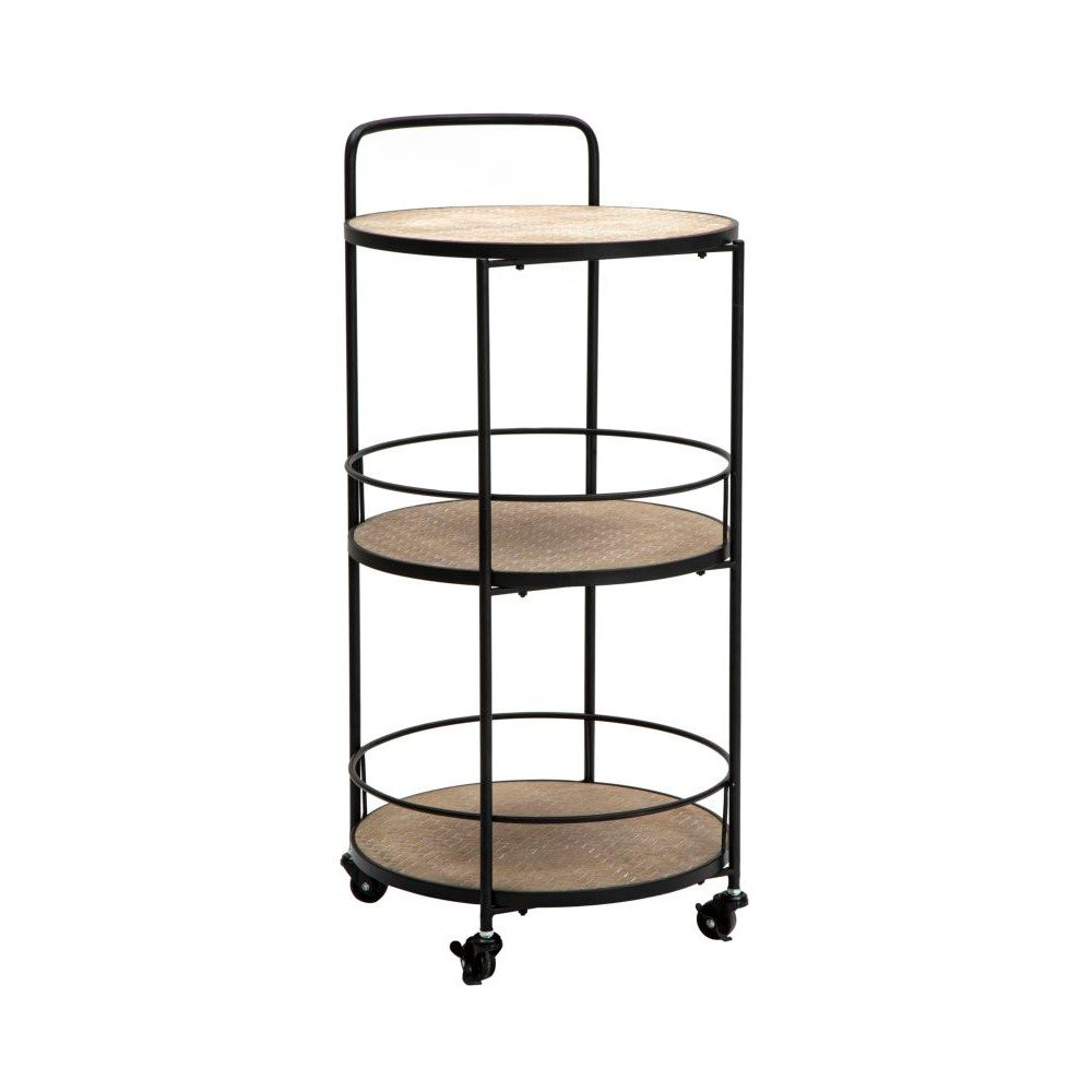 Fém gurulós zsúrkocsi 41