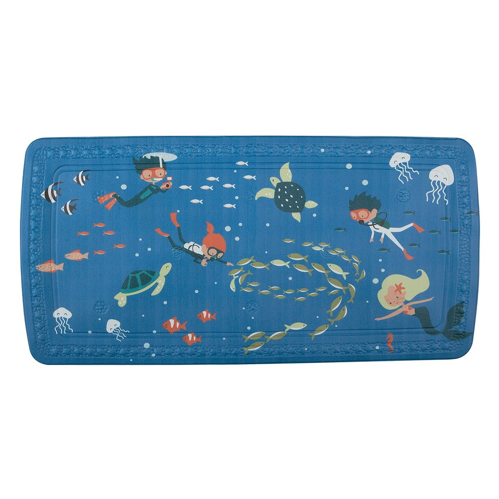 Gyerek csúszásgátló alátét fürdőkádba 36x71 cm Scuba Diver – Spirella