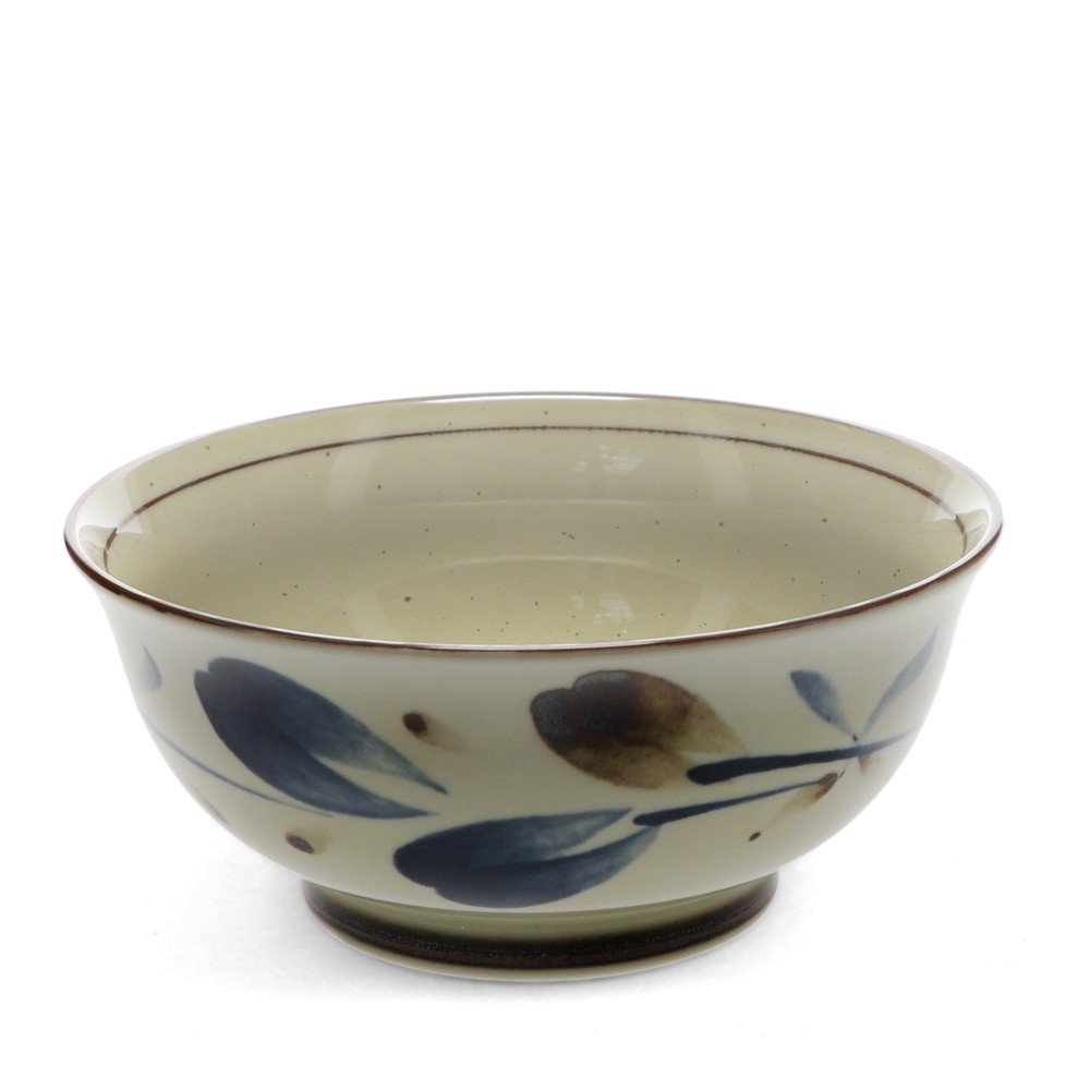 Kék-bézs porcelán tálka ramenhez 1 l Breeze – Rex London