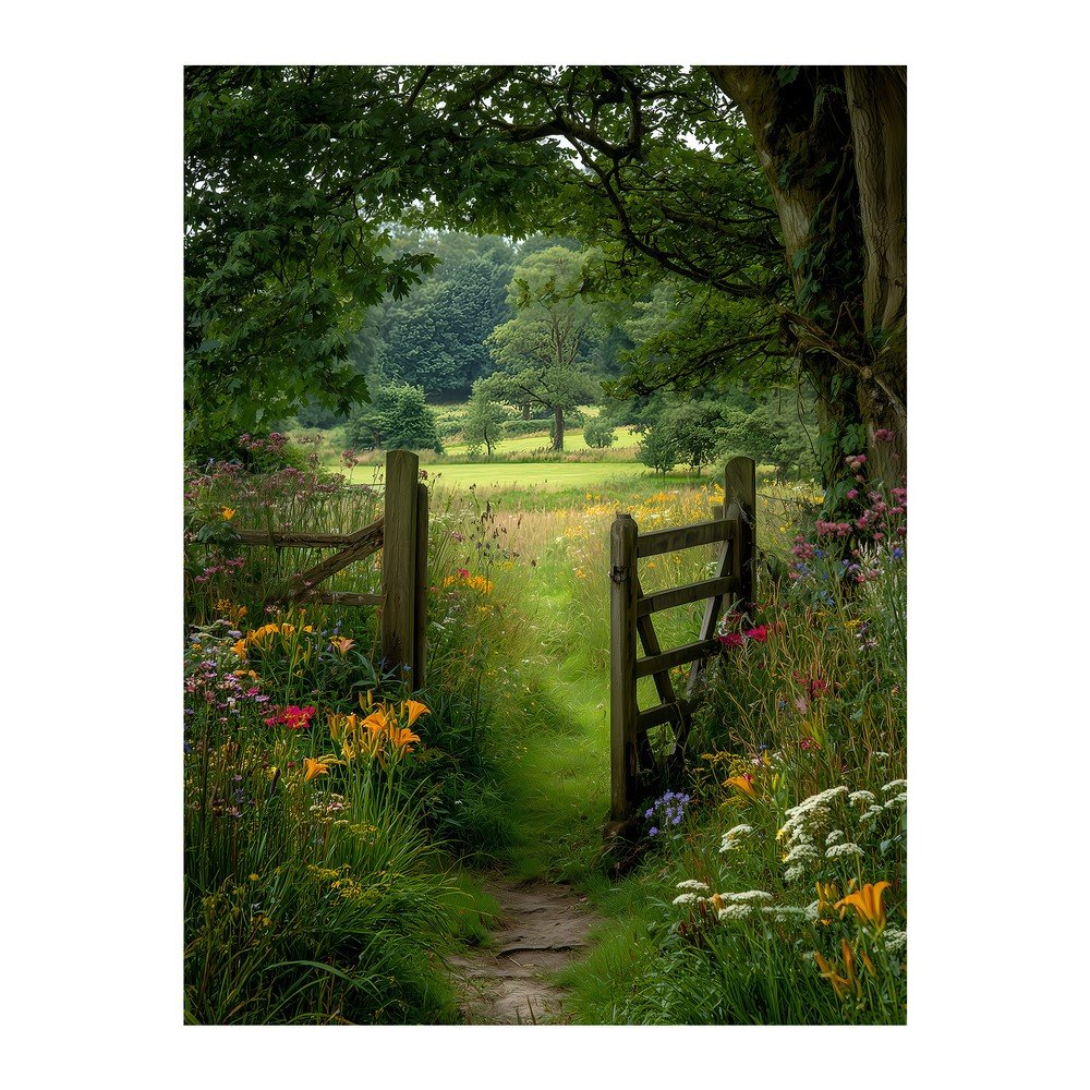 Kép 60x80 cm Garden Gate – Styler