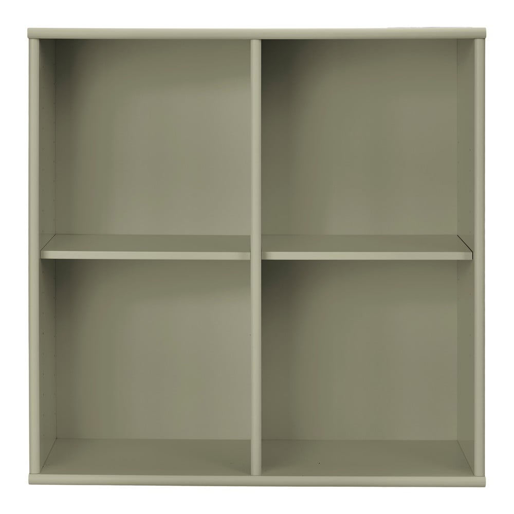 Khaki függő könyvespolc 70x70x27 cm Mistral – Hammel Furniture