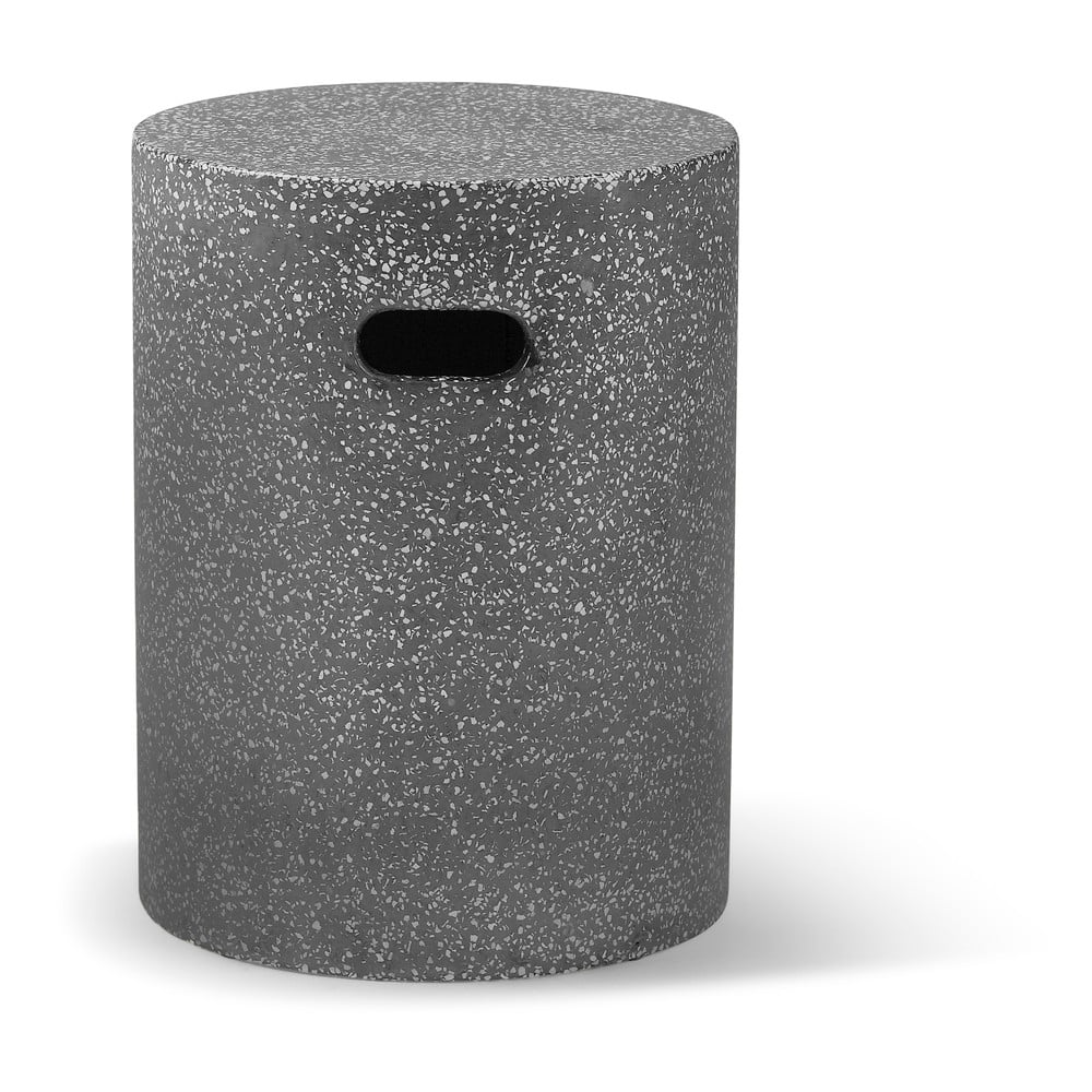 Loris fekete kerti tárolóasztal