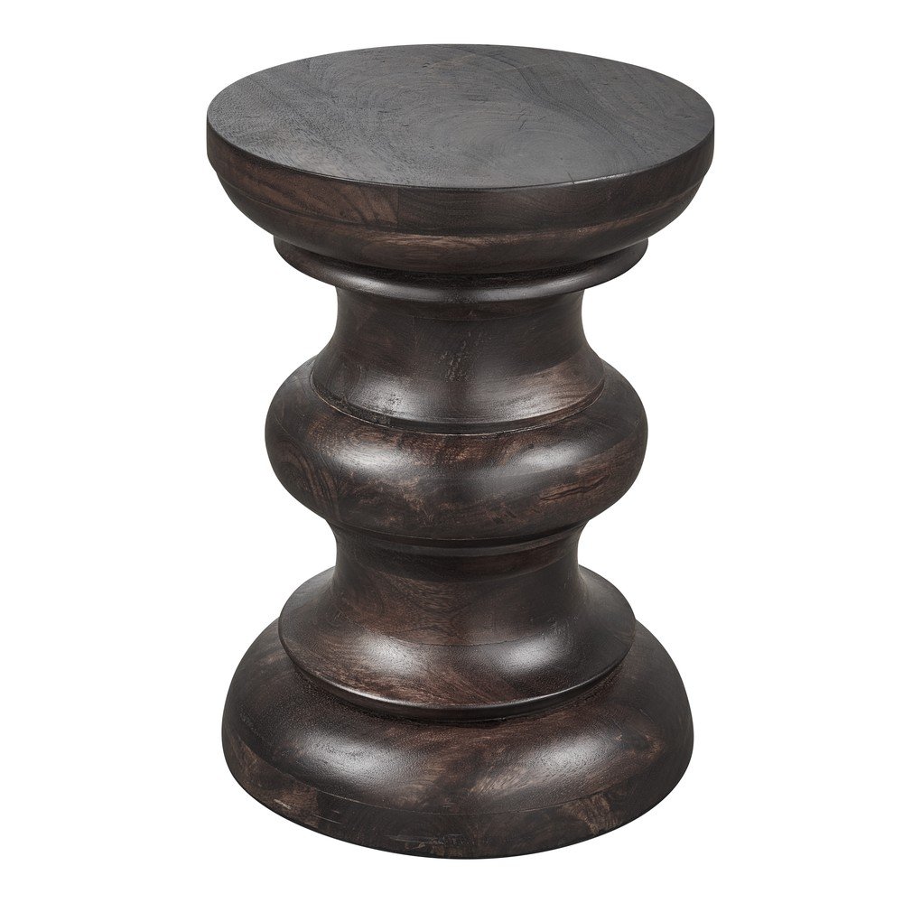 Mangófa kerek tárolóasztal ø 30 cm Jonah – WOOOD