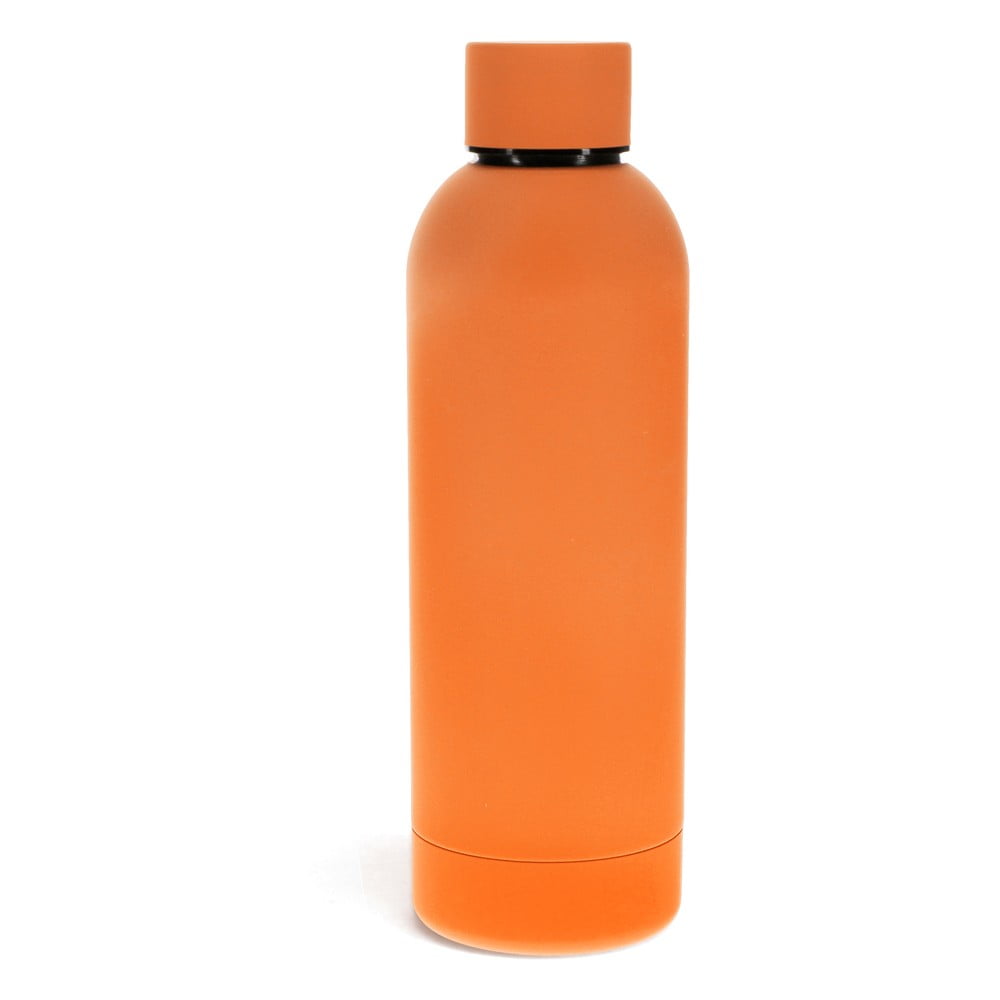 Narancssárga rozsdamentes acél utazó ivópalack 500 ml – Rex London