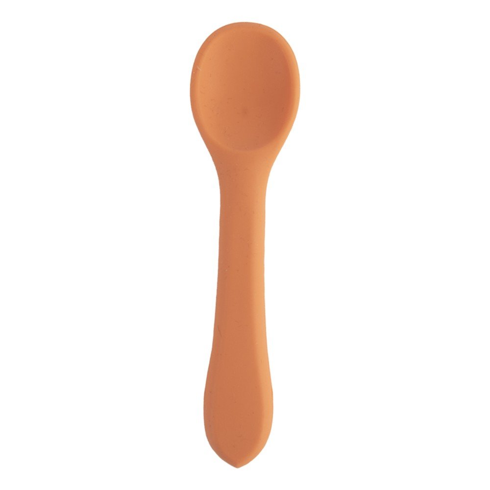 Narancssárga szilikon gyerek kanál – Orion