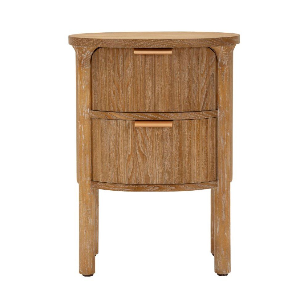 Natúr színű jegenyefenyő éjjeliszekrény Gothenburg – Mauro Ferretti