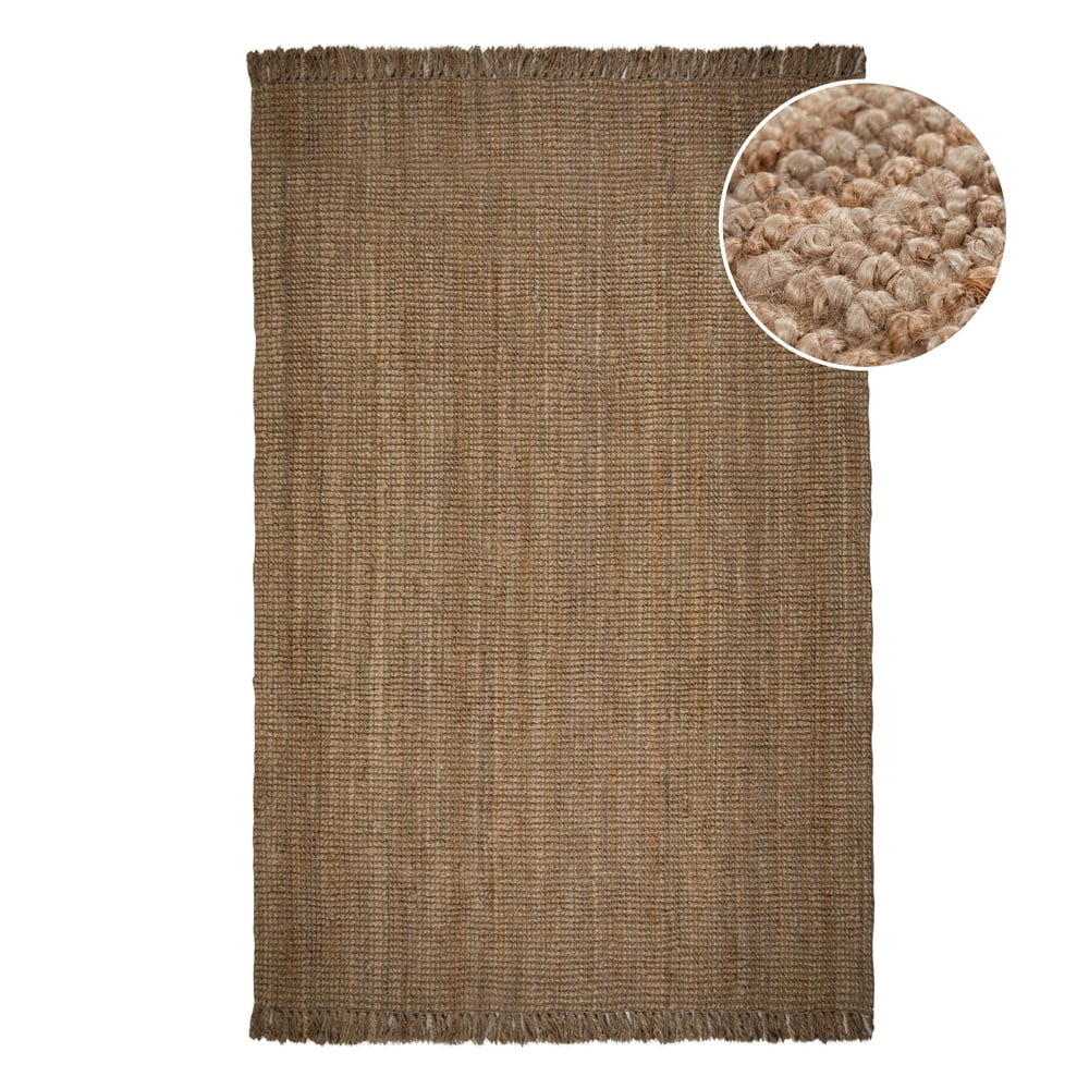 Natúr színű juta szőnyeg 300x400 cm Jute Boucle – Flair Rugs