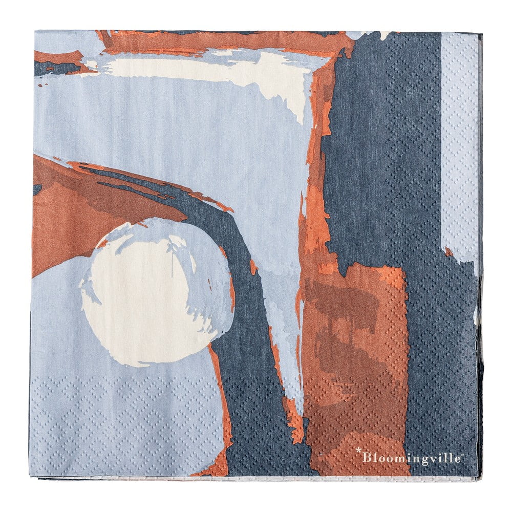 Papír szalvéta szett 20 db-os 33x33 cm Arty – Bloomingville