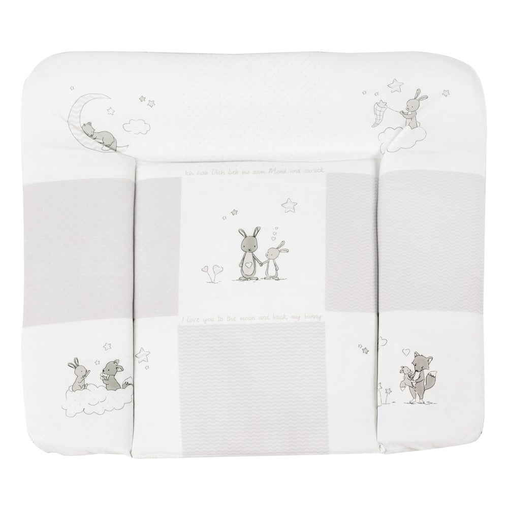 Pelenkázó alátét 75x85 cm Fox & Bunny – Roba