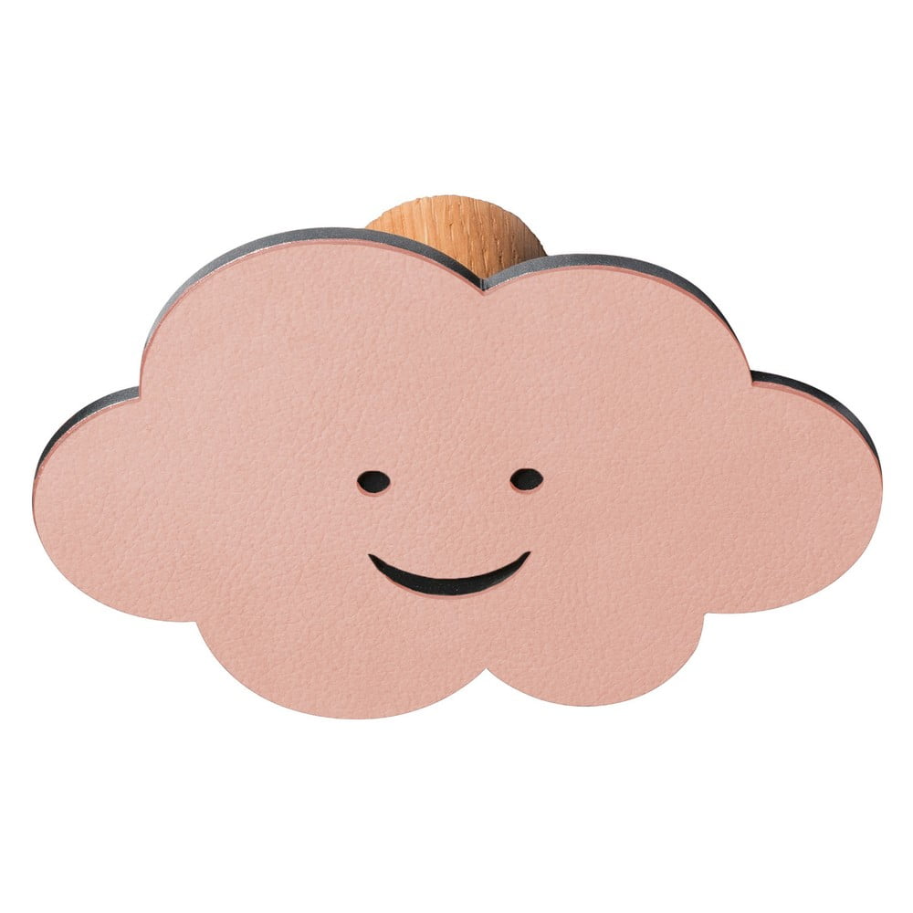 Rózsaszín fali acél akasztó Cloud Dot Nupo – LIND DNA