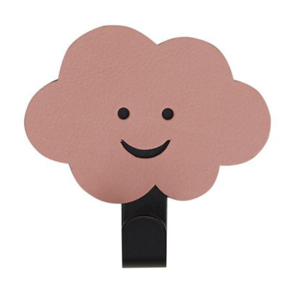 Rózsaszín öntapadós acél akasztó Cloud Nupo – LIND DNA