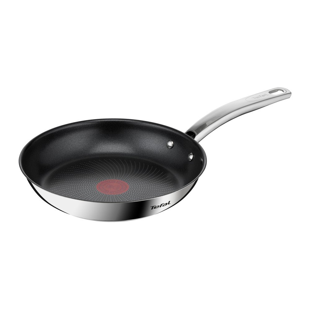 Rozsdamentes acél serpenyő tapadásmentes felülettel ø 24 cm Intuition B8170444 – Tefal